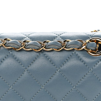 Chanel Lambskin Quilted Mini Urban Spirit Backpack Light Blue 11 of 13