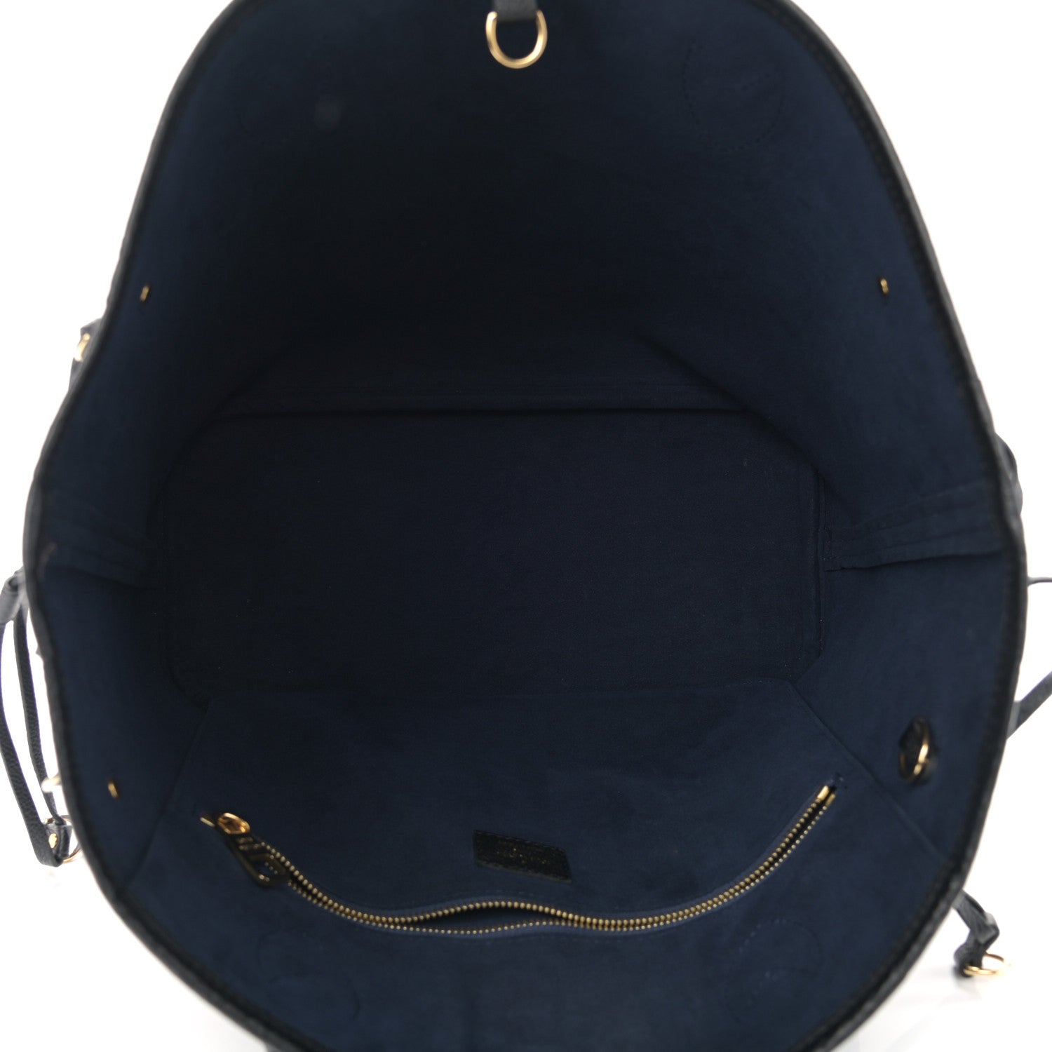 Louis Vuitton Empreinte Monogram Giant Neverfull MM Black 5 of 9