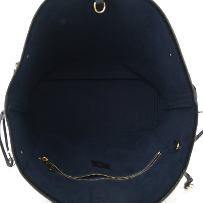 Louis Vuitton Empreinte Monogram Giant Neverfull MM Black 5 of 9