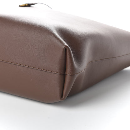 Saint Laurent Calfskin Medium Shopping Tote Old Brandy 8 of 11