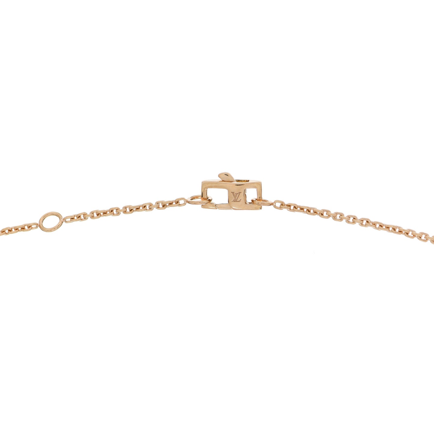 18K Pink Gold Diamond Idylle Blossom Pendant Necklace