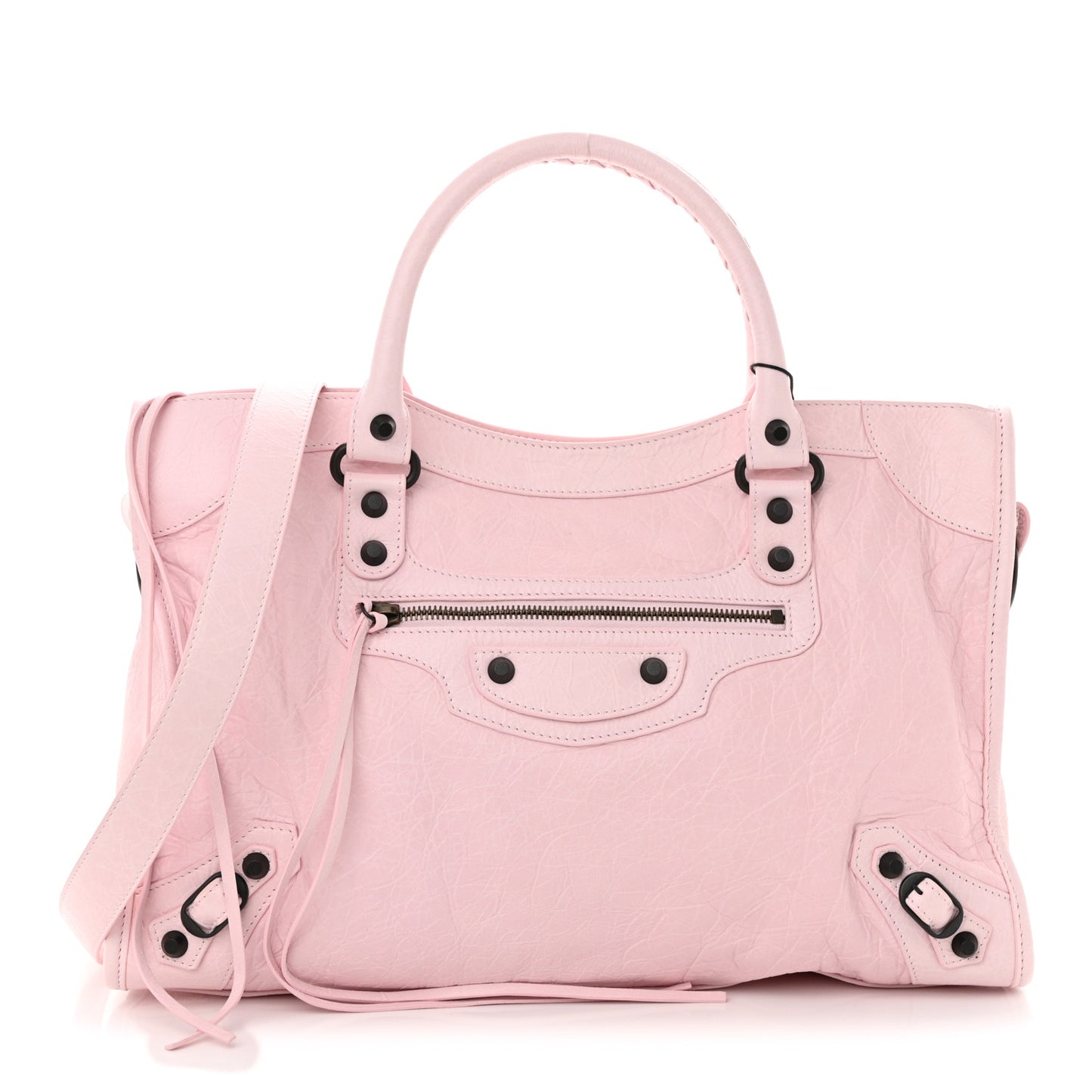 Agneau Arena Classic Hardware Medium Le City Light Pink