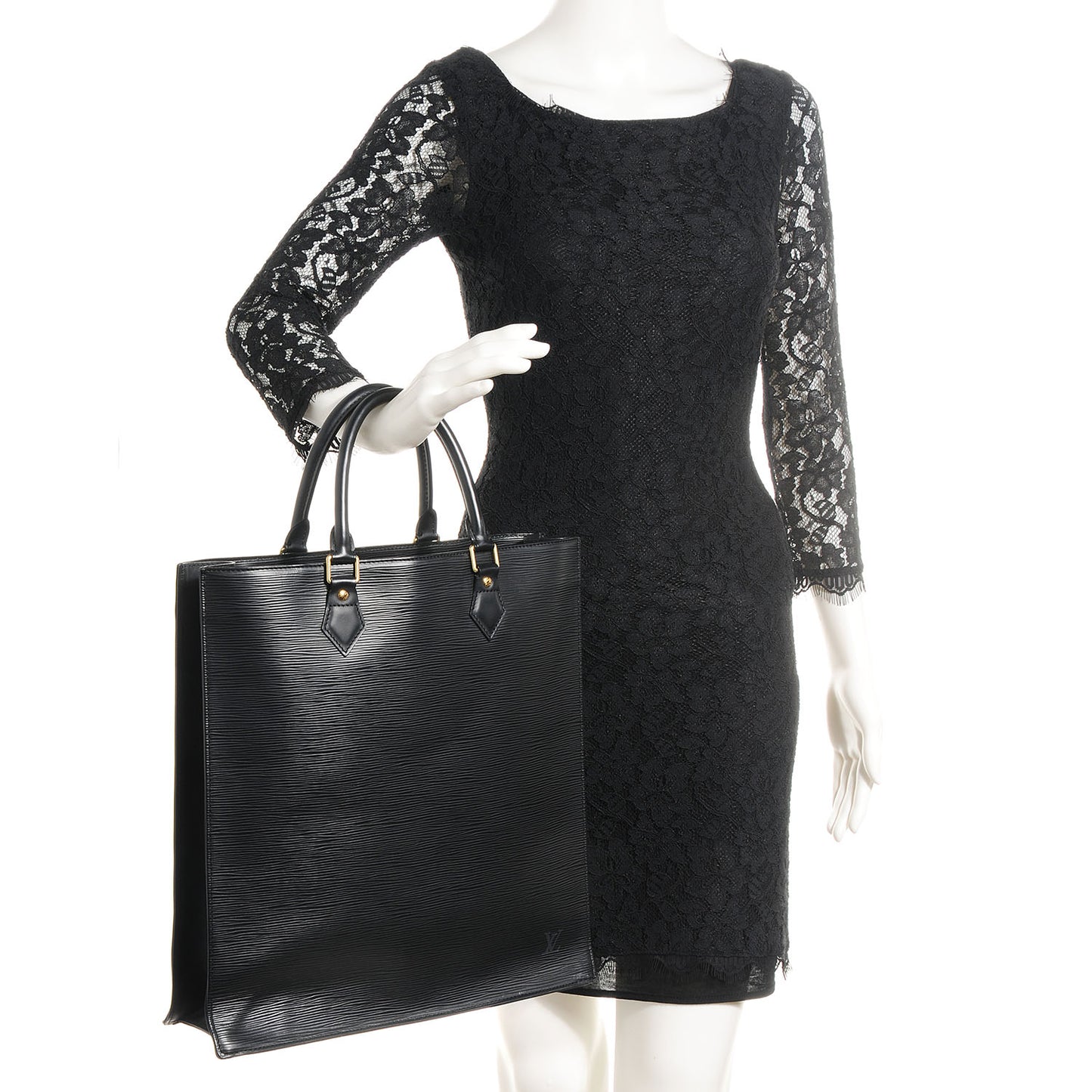 Epi Sac Plat GM Black