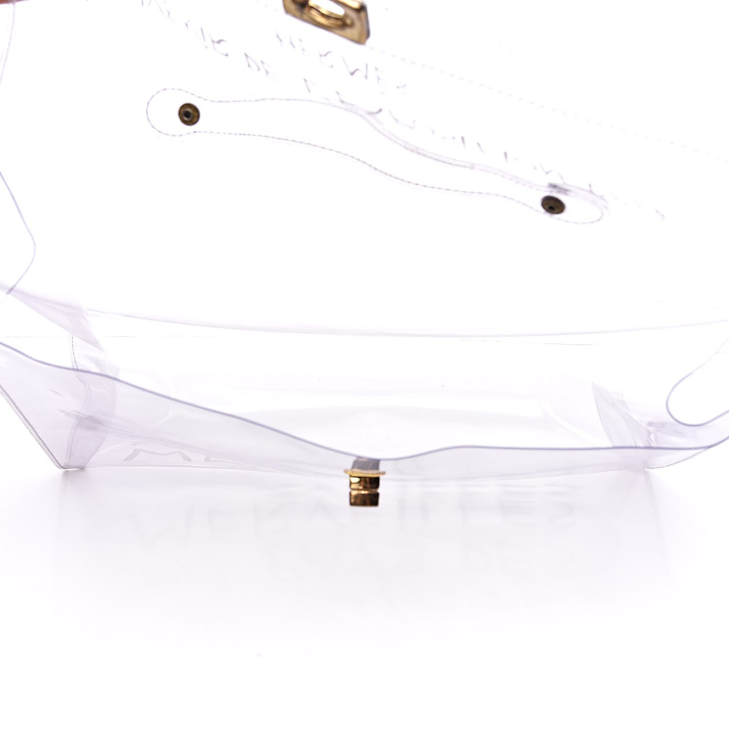 Hermes Vinyl Souvenir De L'Exposition Kelly Transparent 5 of 10