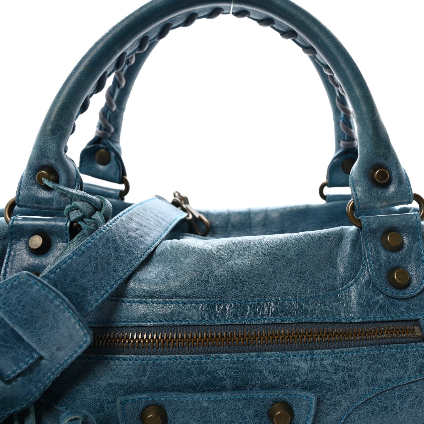 Chevre Classic Hardware Twiggy Bleu