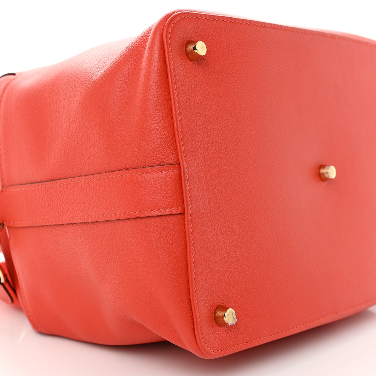 Hermes Evercolor Verso Toolbox 26 Capucine Rouge H 8 of 9