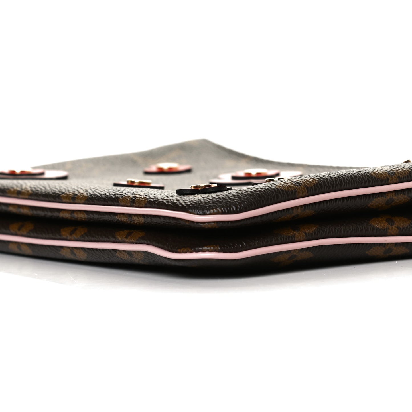 Monogram Blooming Flowers Double Zip Pochette