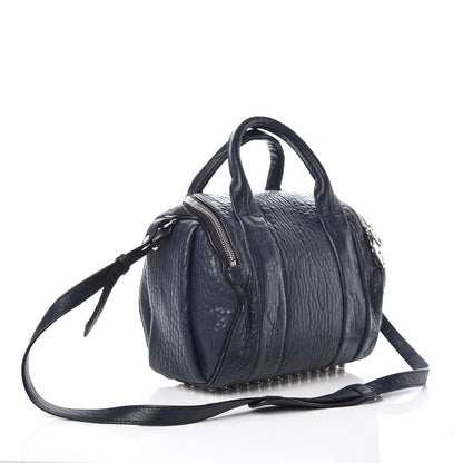 Alexander Wang Pebbled Lambskin Rockie Neptune 3 of 8