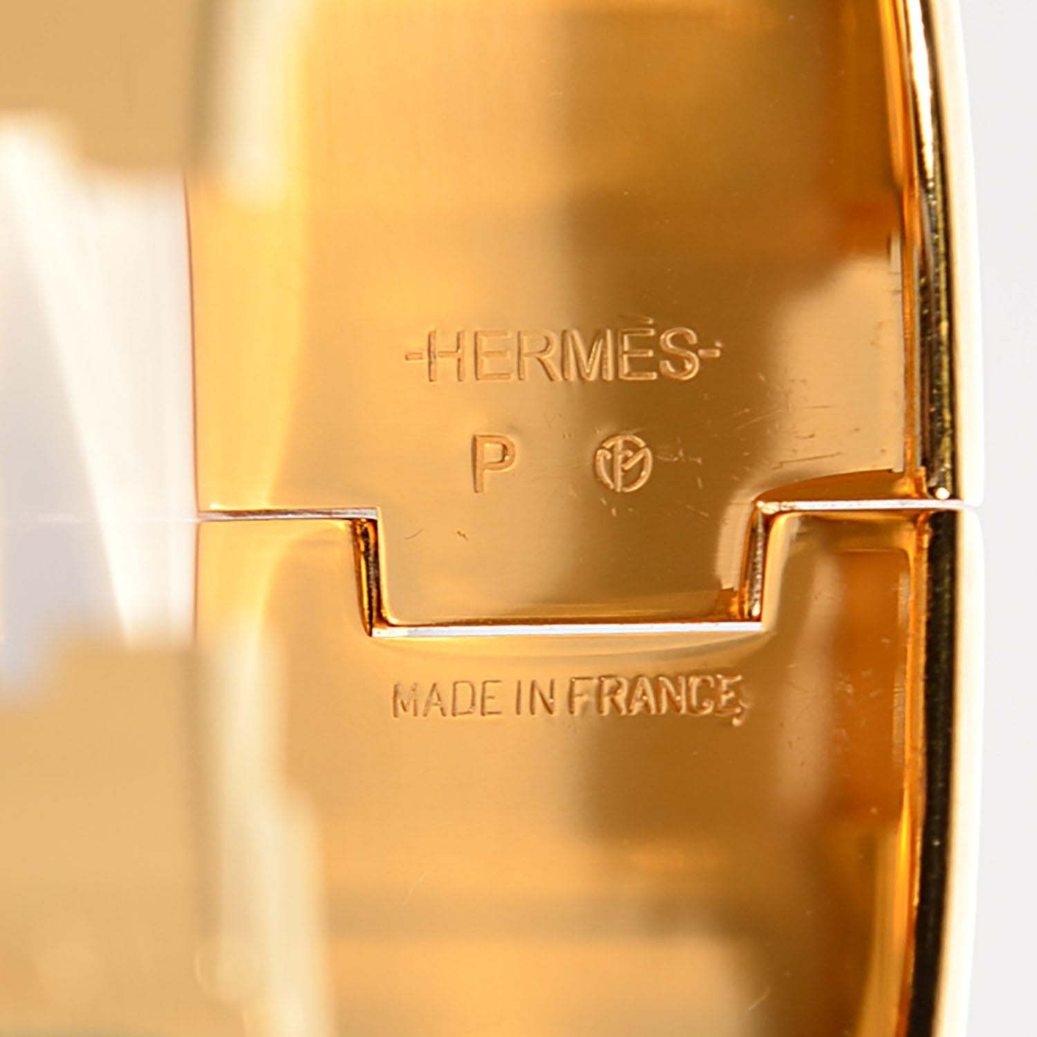Hermes Enamel Wide Clic Clac H Bracelet PM Emeraude 3 of 7