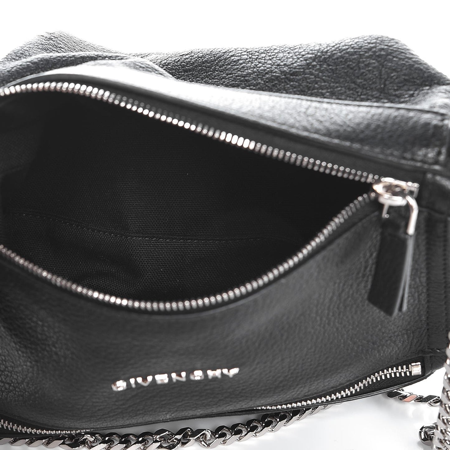 Sugar Goatskin Mini Chain Pandora Black