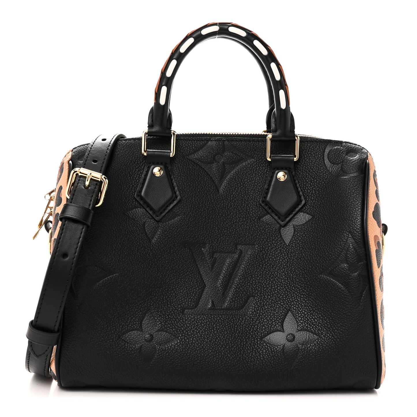 Empreinte Monogram Giant Wild At Heart Speedy Bandouliere 25 Black