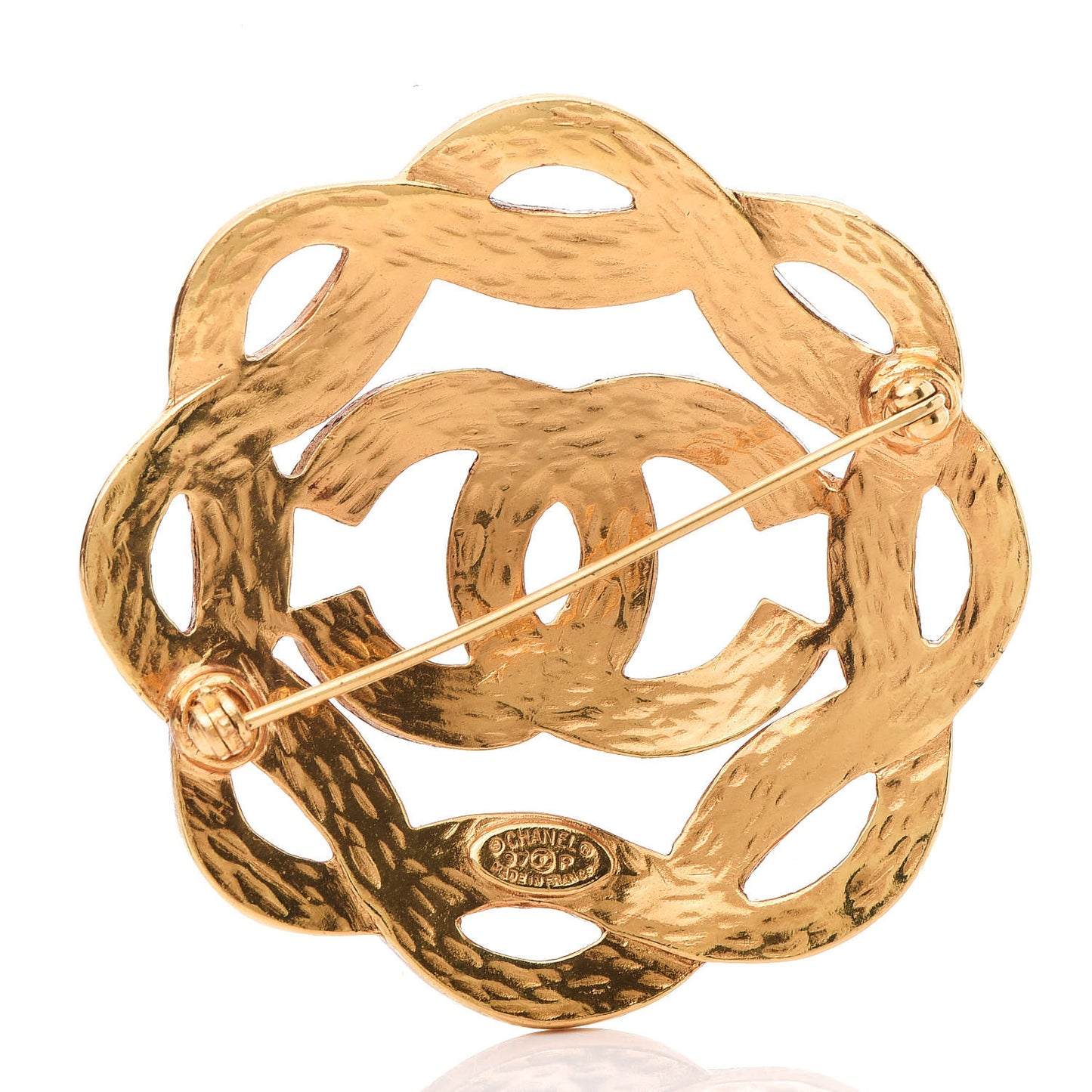 CC Brooch Gold