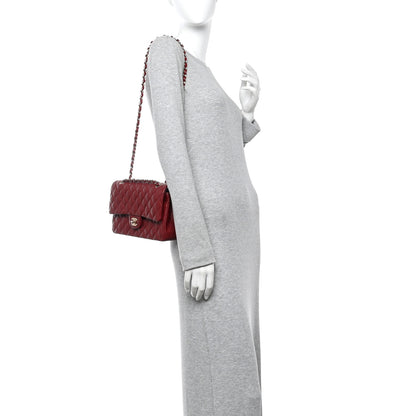 Chanel Caviar Quilted Medium Double Flap Red 2 of 11