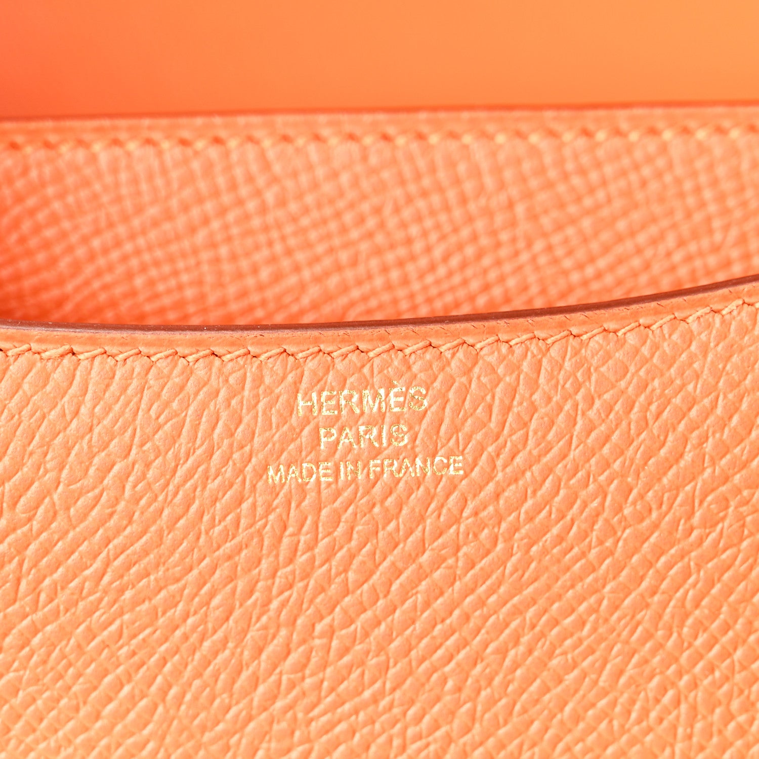 Hermes Epsom Constance 18 Orange 6 of 11