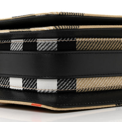 Burberry Jacquard Check Snip Bag Sand 9 of 12