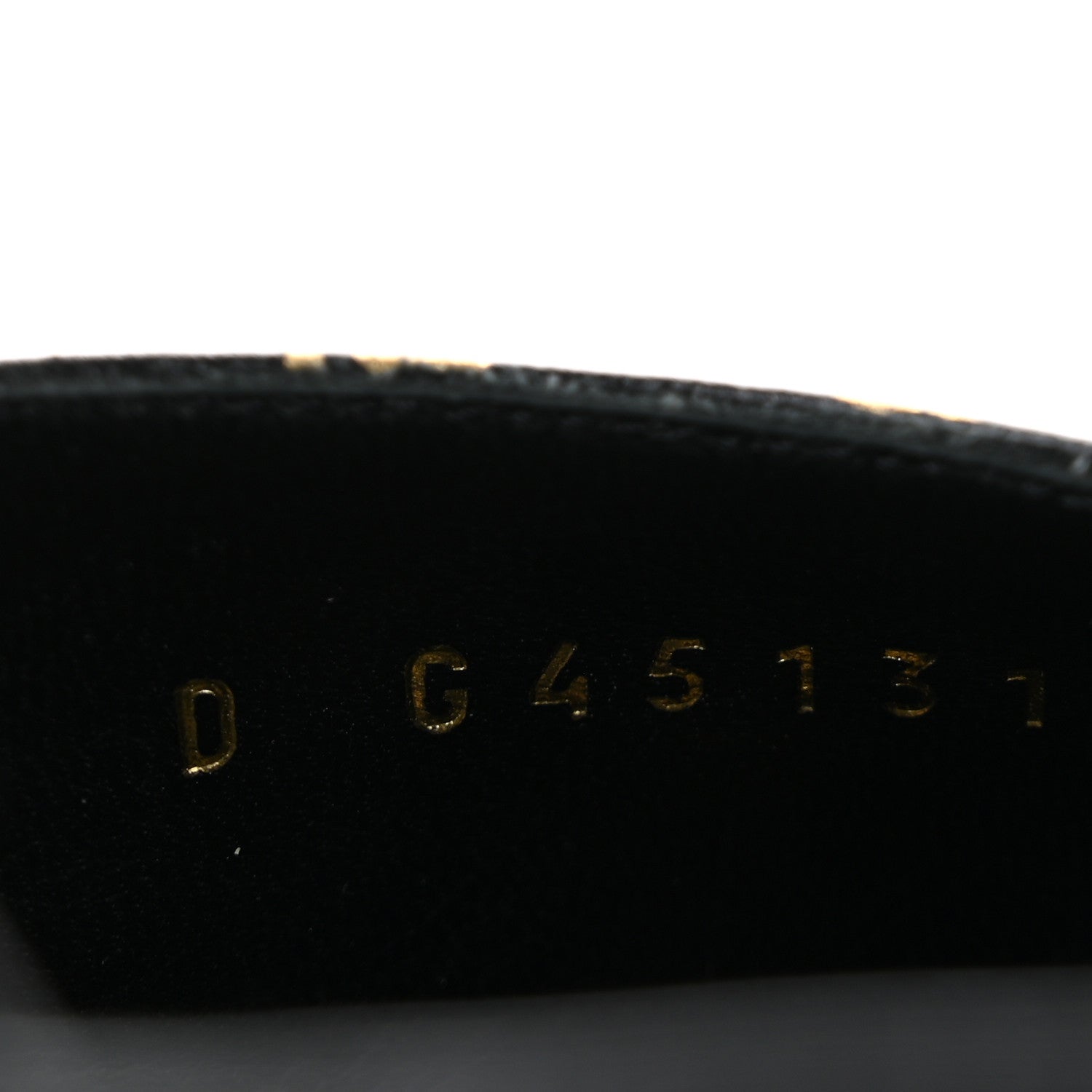Chanel Printed Lambskin Patent Calfskin CC Slingbacks 39 Black Gold 9 of 11