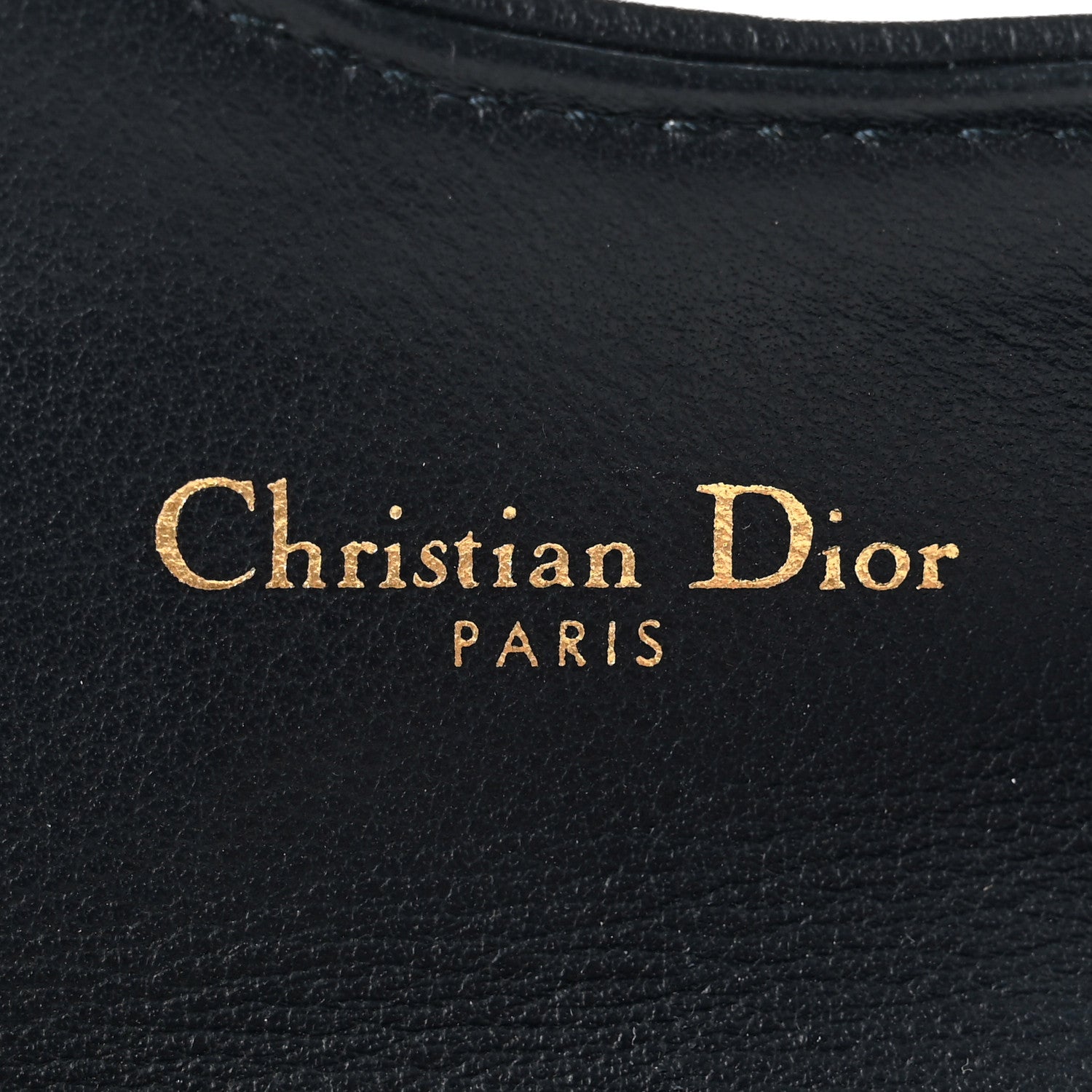 Christian Dior Oblique Saddle Card Holder Blue 6 of 8