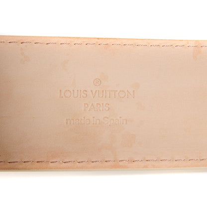 Louis Vuitton Damier Azur LV Initiales Belt 80 32 5 of 6