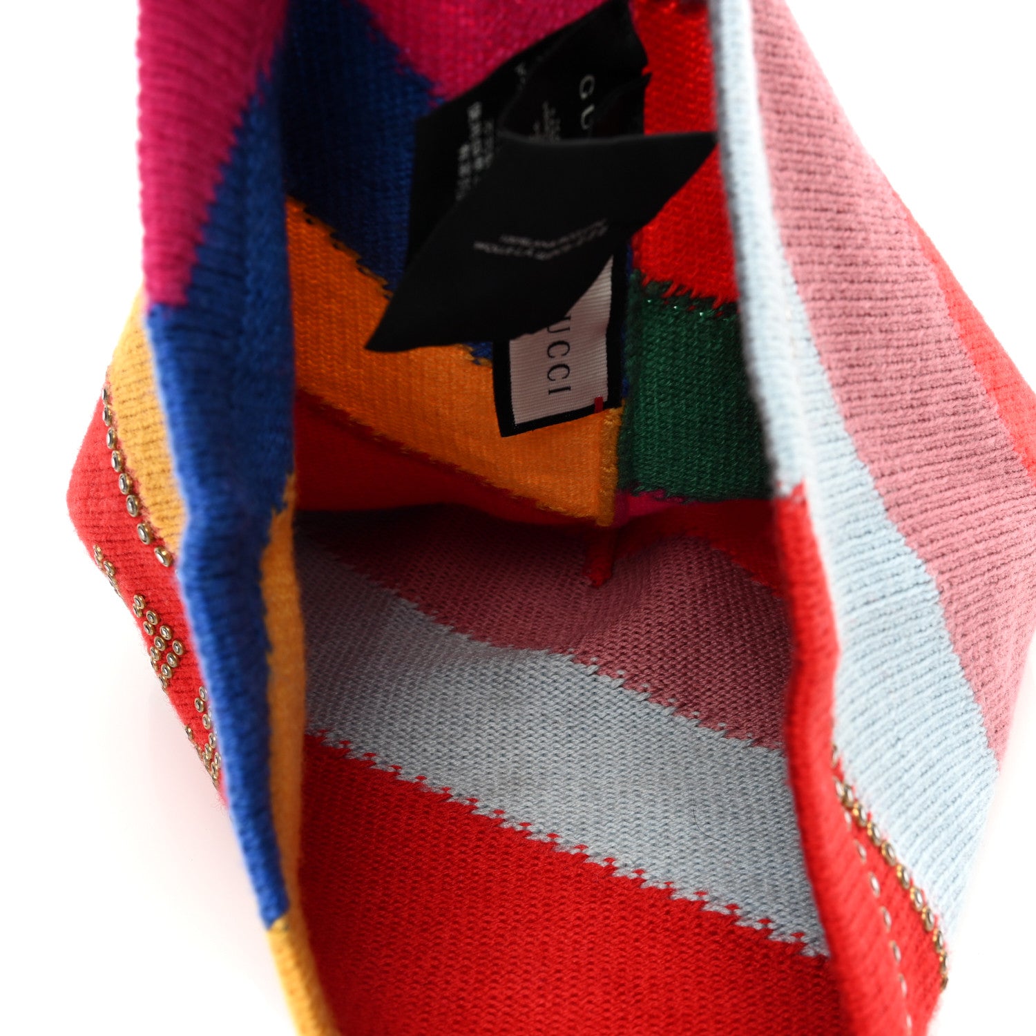 Gucci Wool Knit Multihimalat Beanie Hat M Multicolor 4 of 5