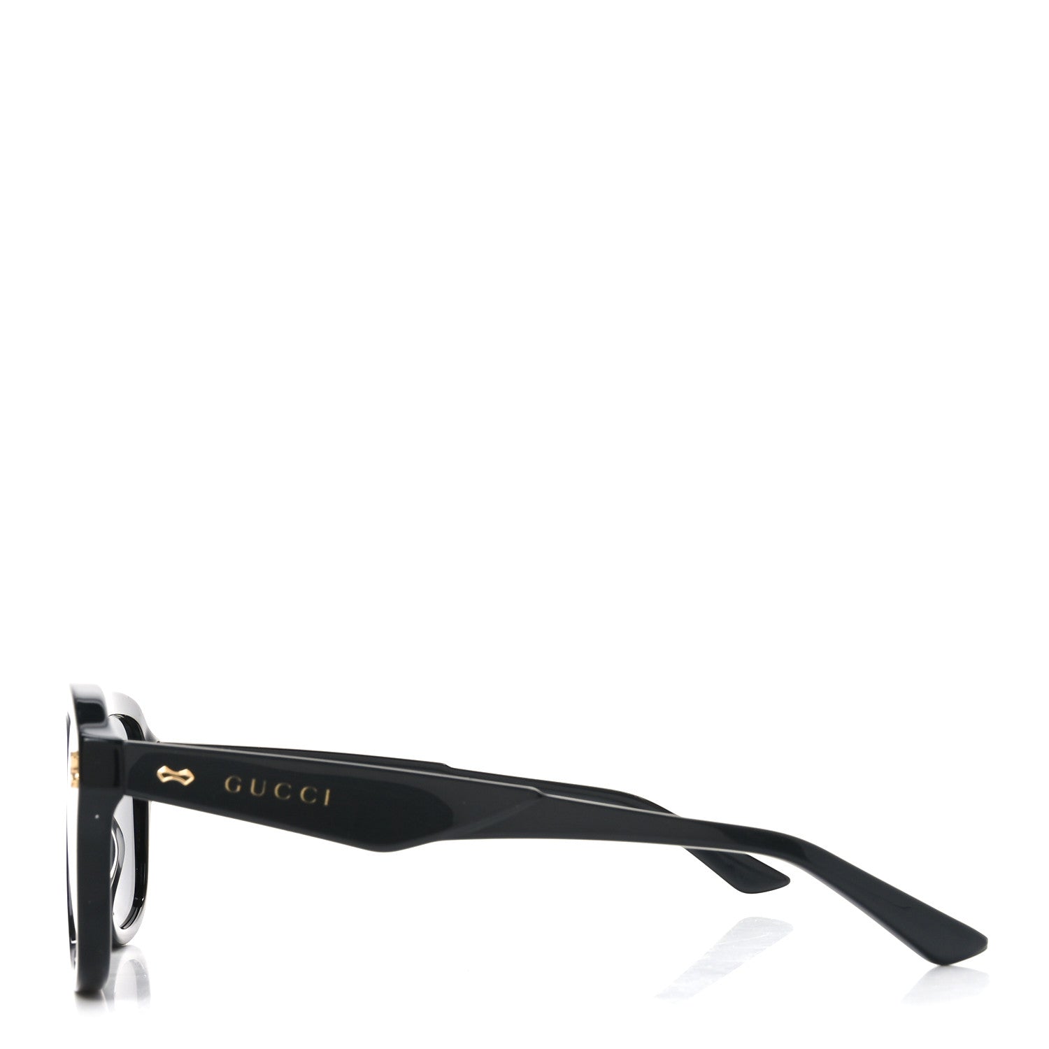 Gucci Acetate Aviator Sunglasses GG12632S Black 3 of 6
