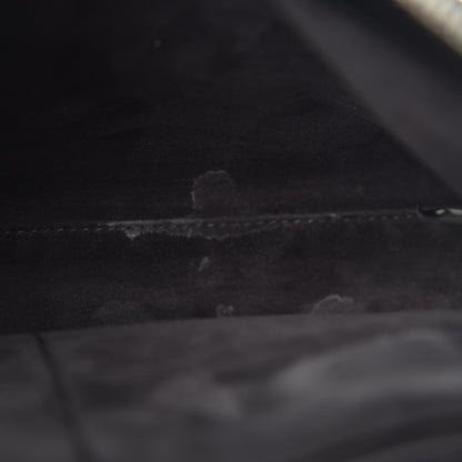 Fendi Shiny Nappa Trapuntata DotCom Chain Satchel Black 9 of 12