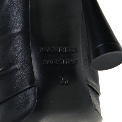 Balenciaga Smooth Nappa Drapy 110mm Pumps 36 Black 8 of 11