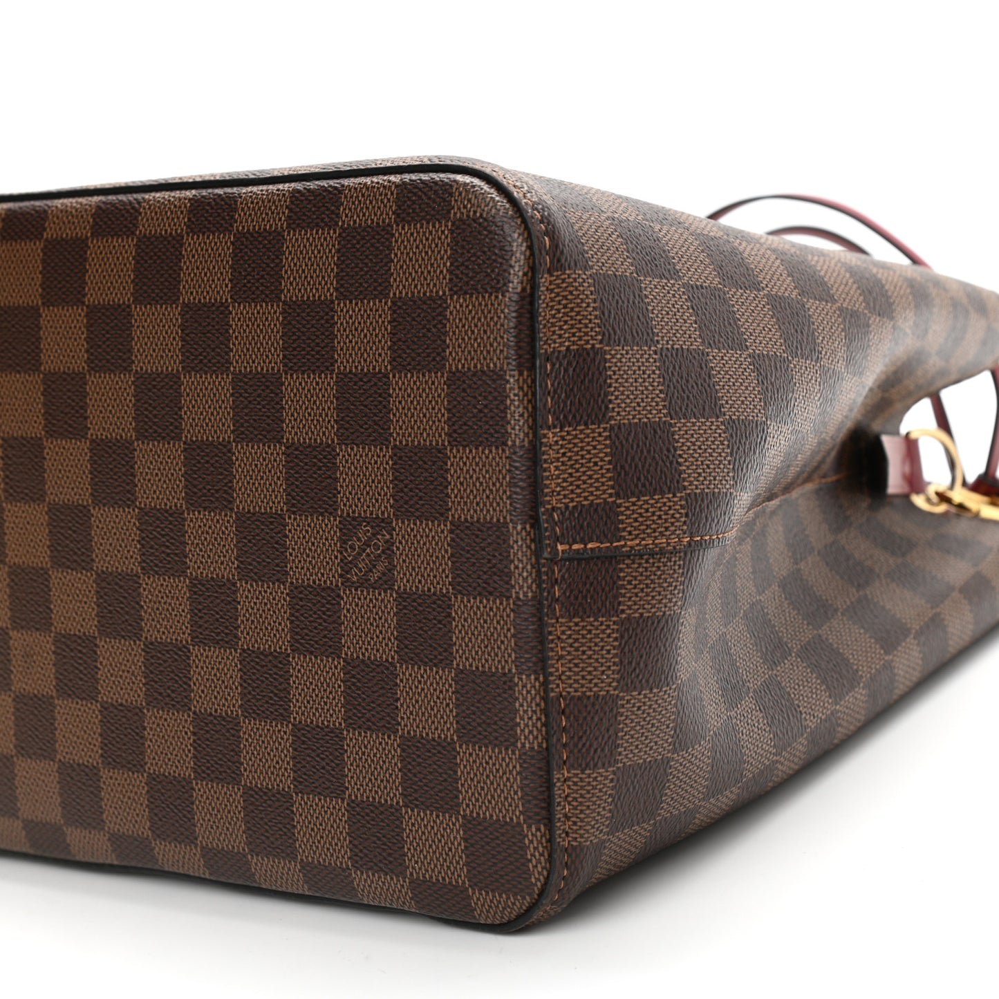Damier Ebene Neonoe MM Cherry Berry