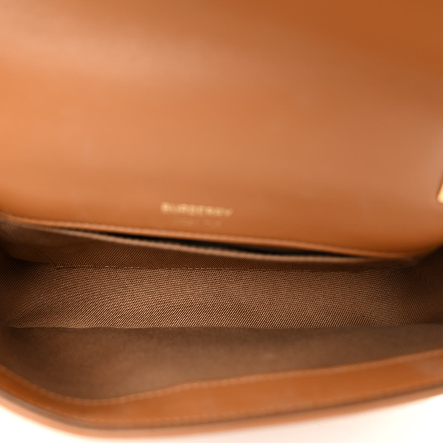 Burberry Lambskin Quilted Small Lola Bag Maple Brown 5 of 9