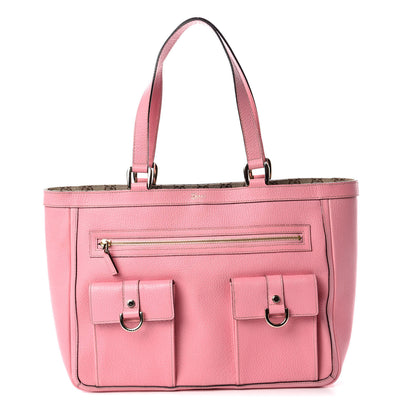 Gucci Calfkskin Abbey Tote Iris Rose 1 of 9