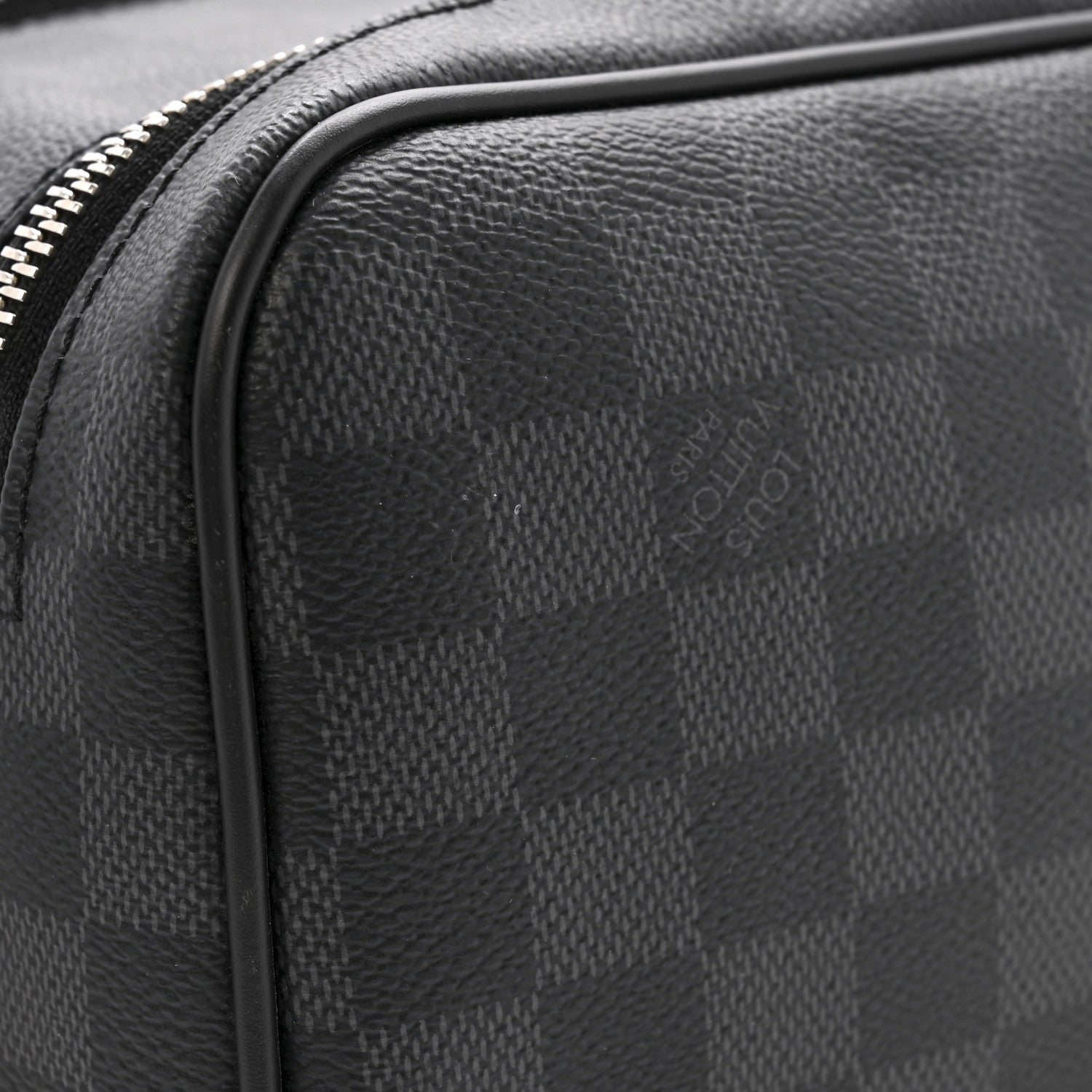Louis Vuitton Damier Graphite Dopp Kit Toilet Pouch 1839484