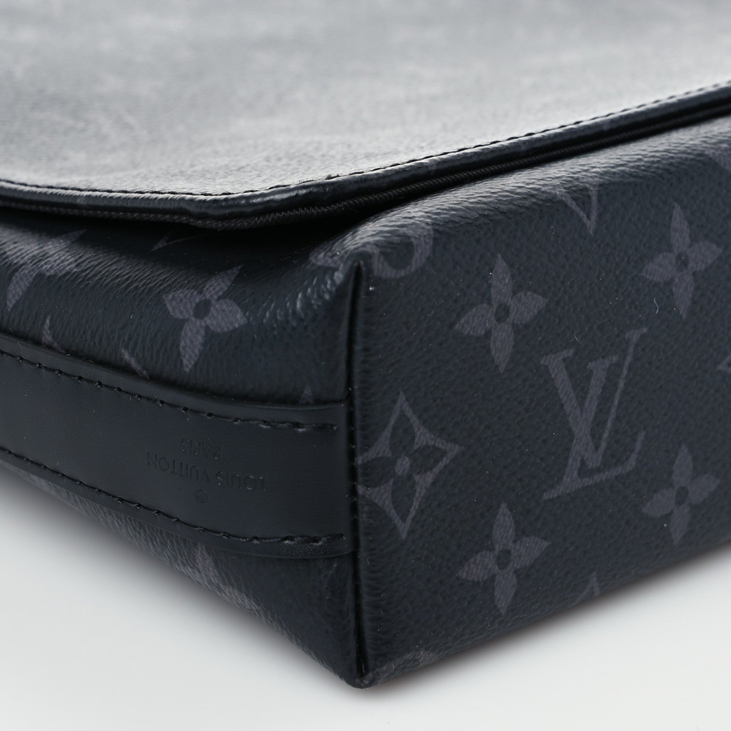 Louis Vuitton Monogram Eclipse District PM Black 7 of 8