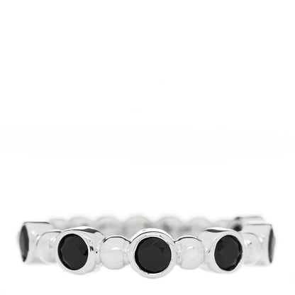 Tiffany Sterling Silver Black Spinel Ziegfeld Ring 52 6 1 of 5