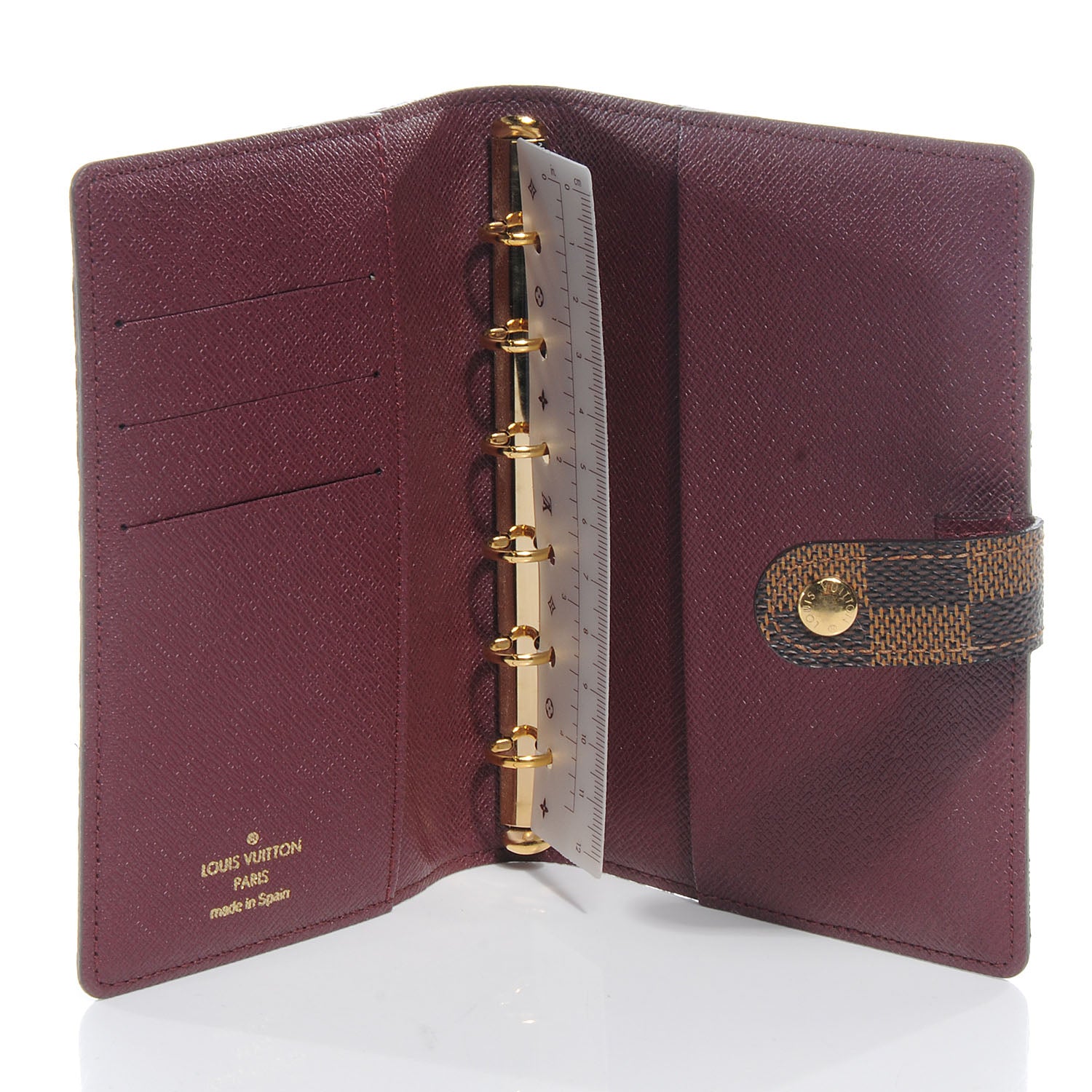 Louis Vuitton Damier Valise Small Ring Agenda 5 of 7