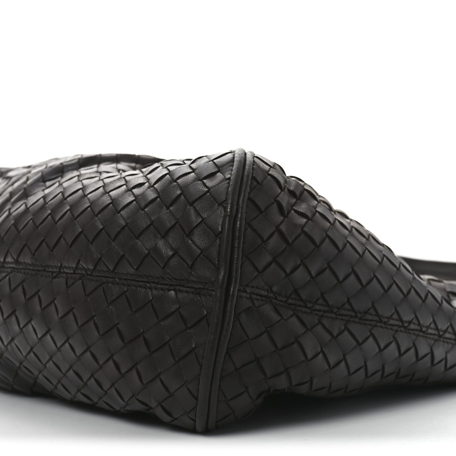 Bottega Veneta Nappa Intrecciato Ball Hobo Ebano 9 of 11