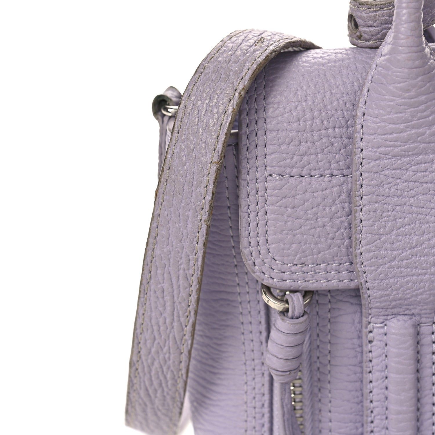 3.1 Phillip Lim Textured Calfskin Mini Pashli Satchel Lilac 12 of 19