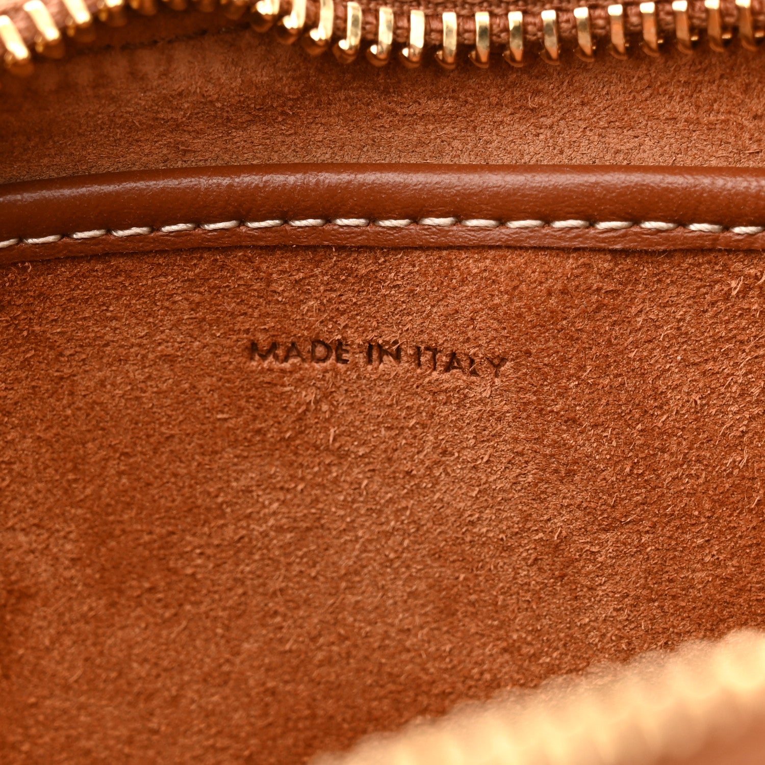 Celine Smooth Calfskin Medium Strap Ava Shoulder Bag Tan 7 of 10