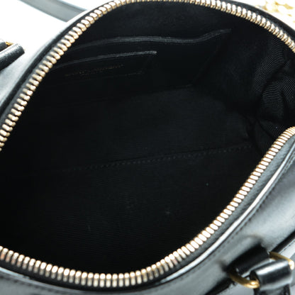 Saint Laurent Lambskin Toy Classic Duffle Black 5 of 7