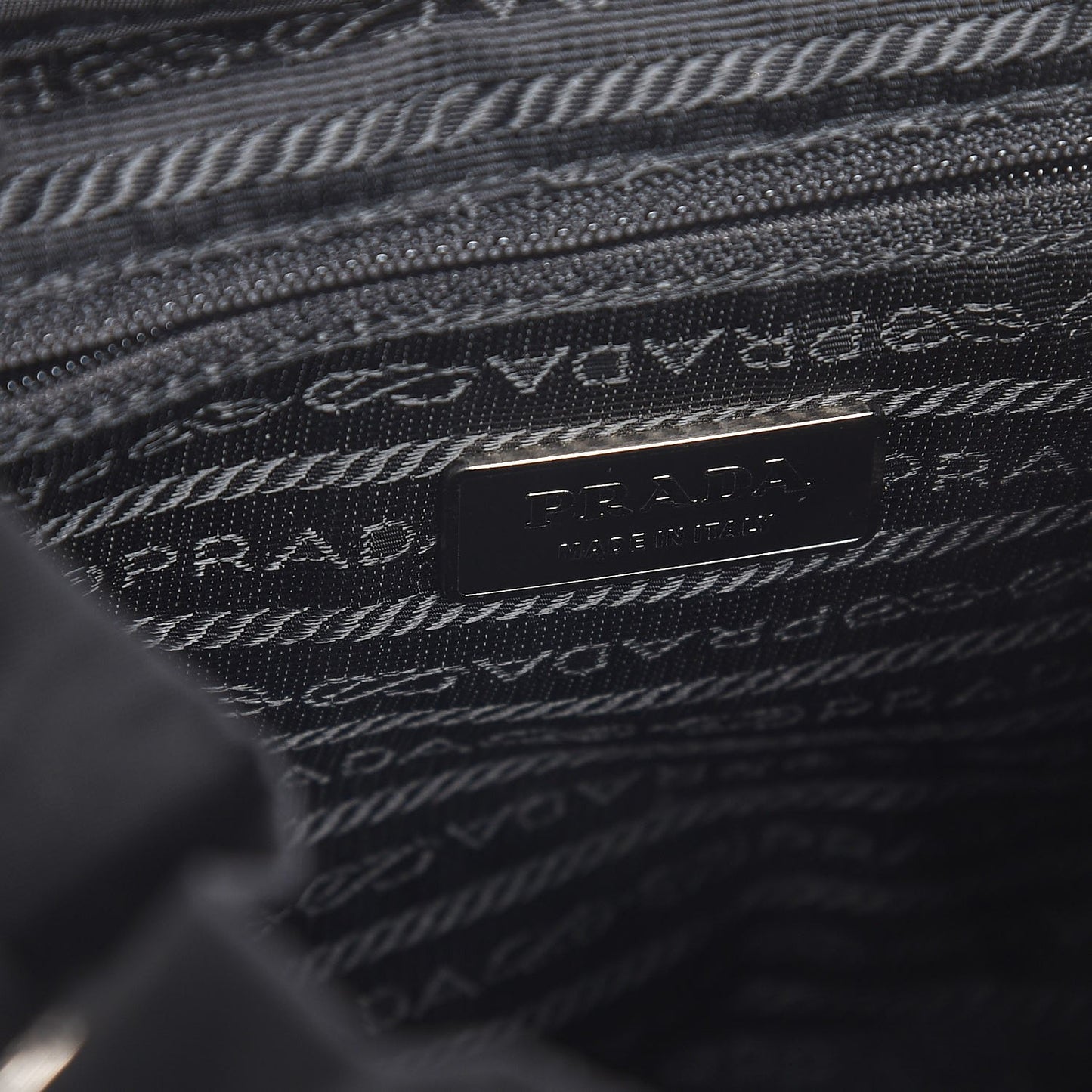 Tessuto Nylon Vela Small Backpack Black
