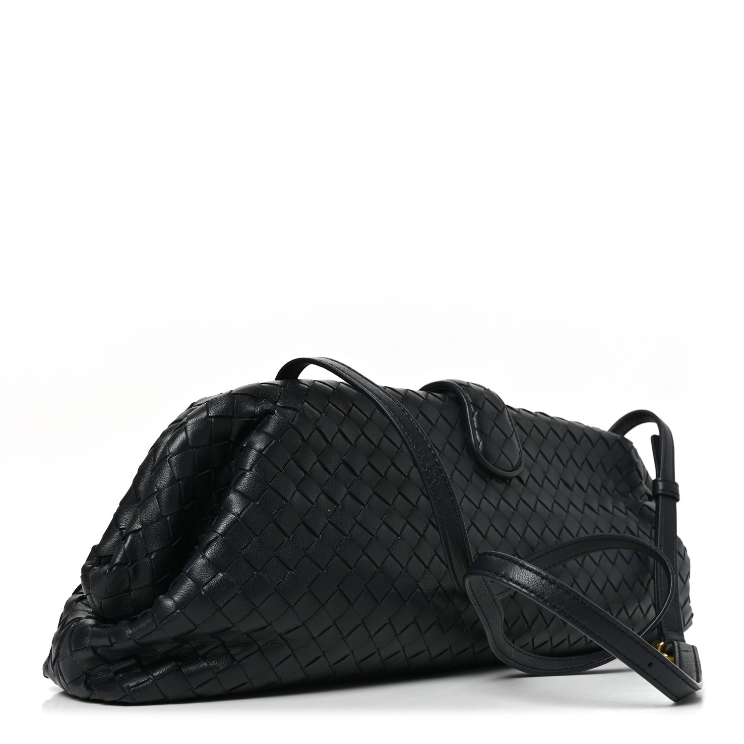 Bottega Veneta Nappa Intrecciato The Lauren 1979 Clutch Midnight 4 of 12