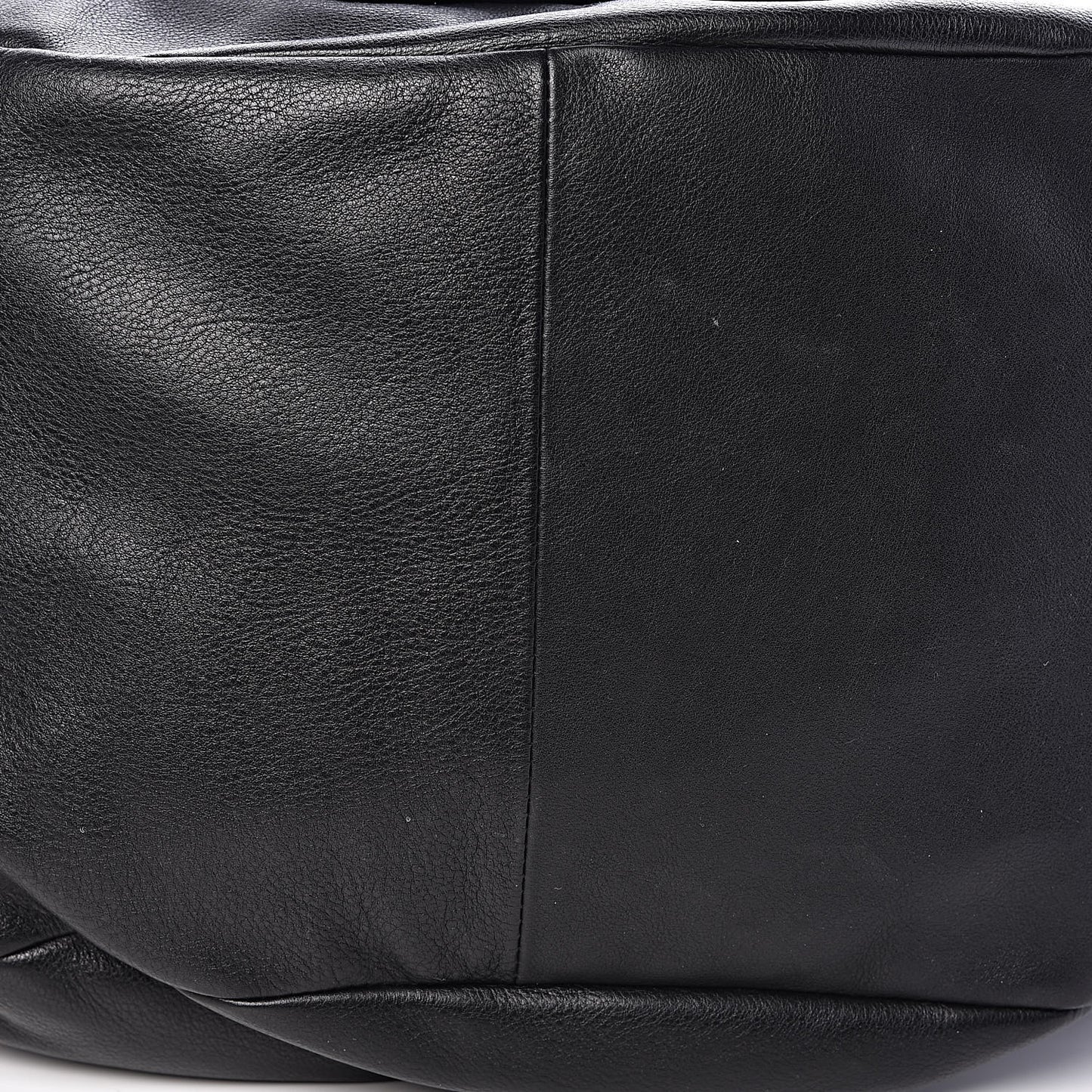 Calfskin Lois Shoulder Bag Black