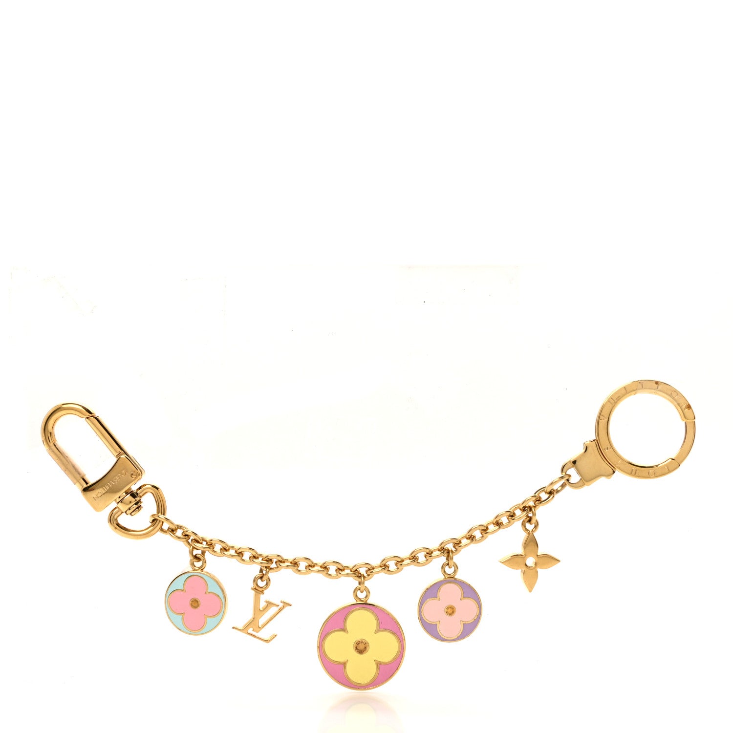 Louis Vuitton Spring Street Monogram Bag Charm Chain 2 of 8