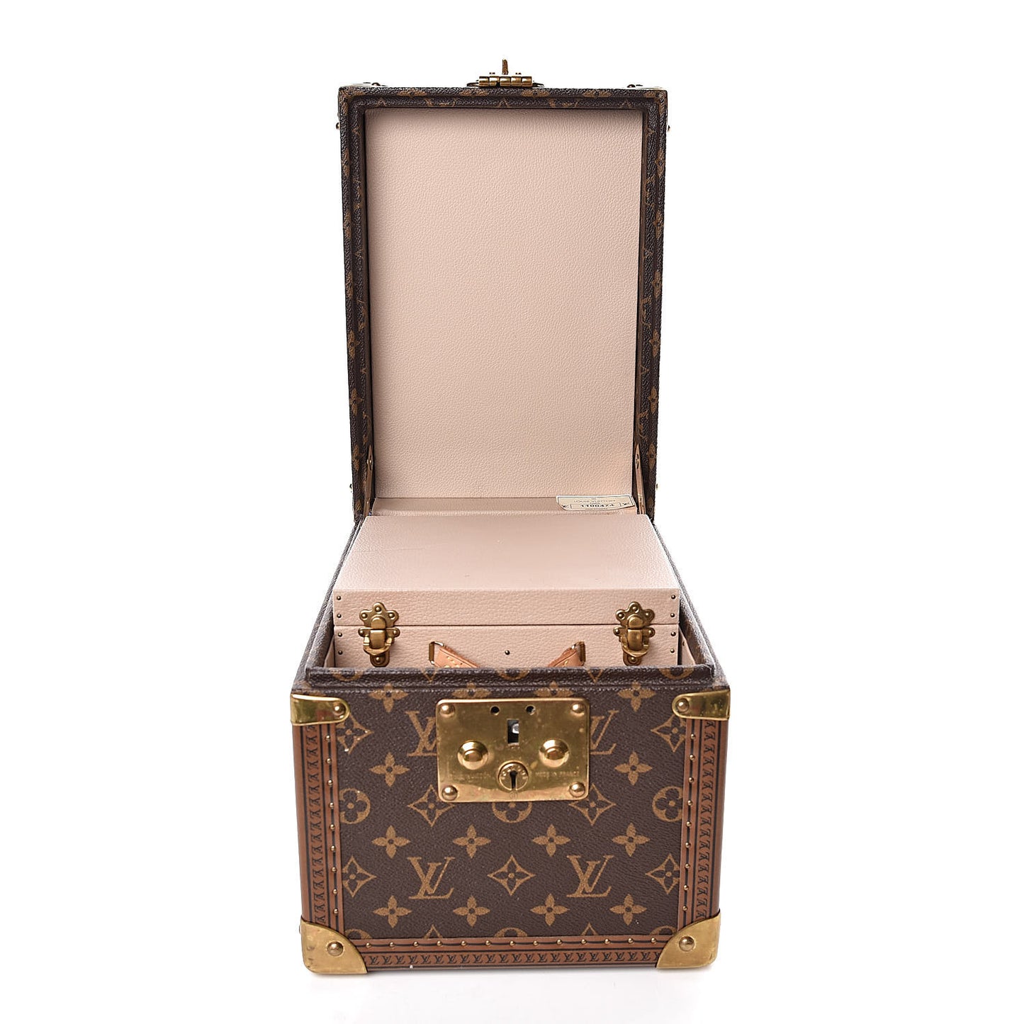 Monogram Boite Flacons Beauty Train Trunk Case