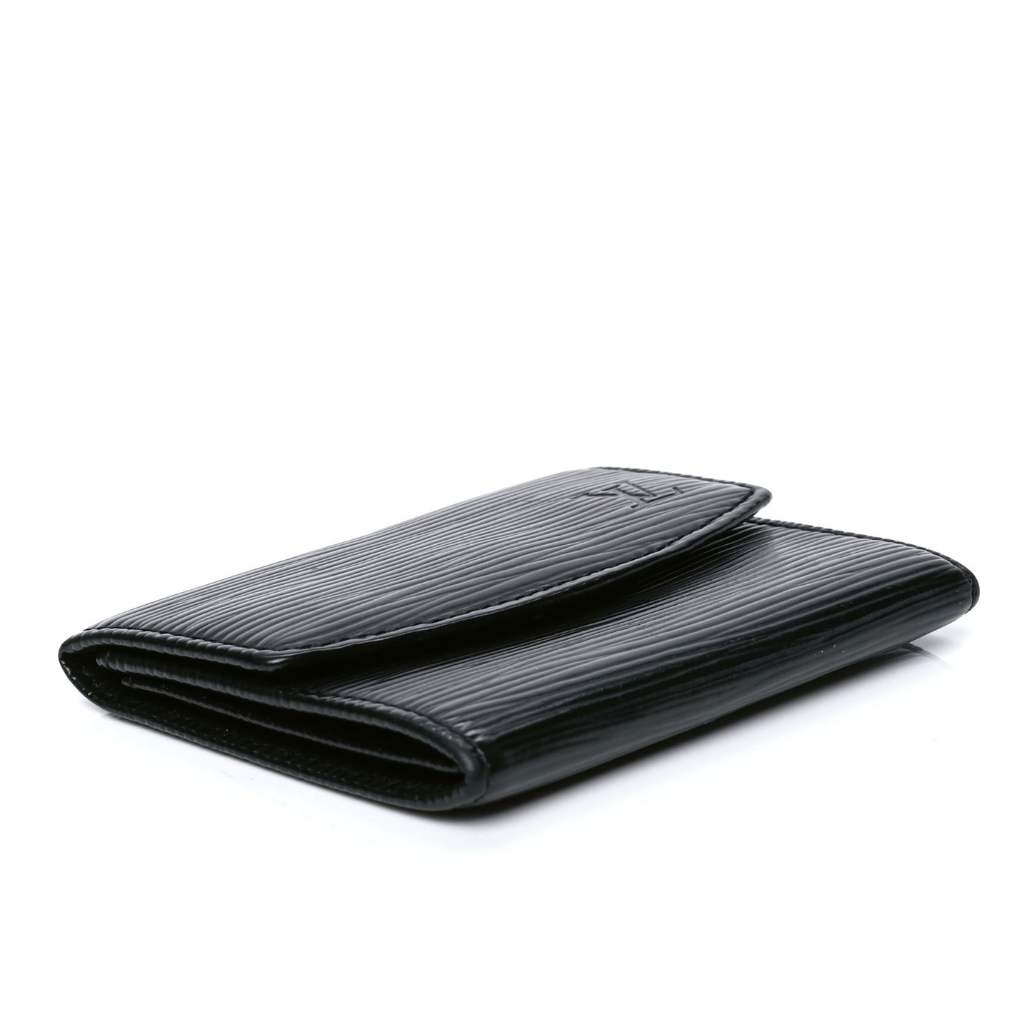Epi Porte-Monnaie Simple Coin Purse Black