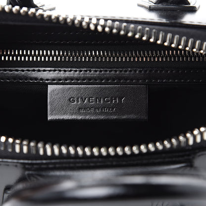 Givenchy Shiny Lord Calfskin Mini Antigona Black 6 of 10