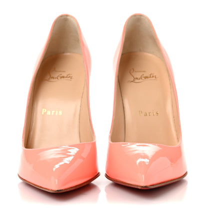 Christian Louboutin Patent Pigalle Follies 100 Pumps 36 Flamingo 3 of 7
