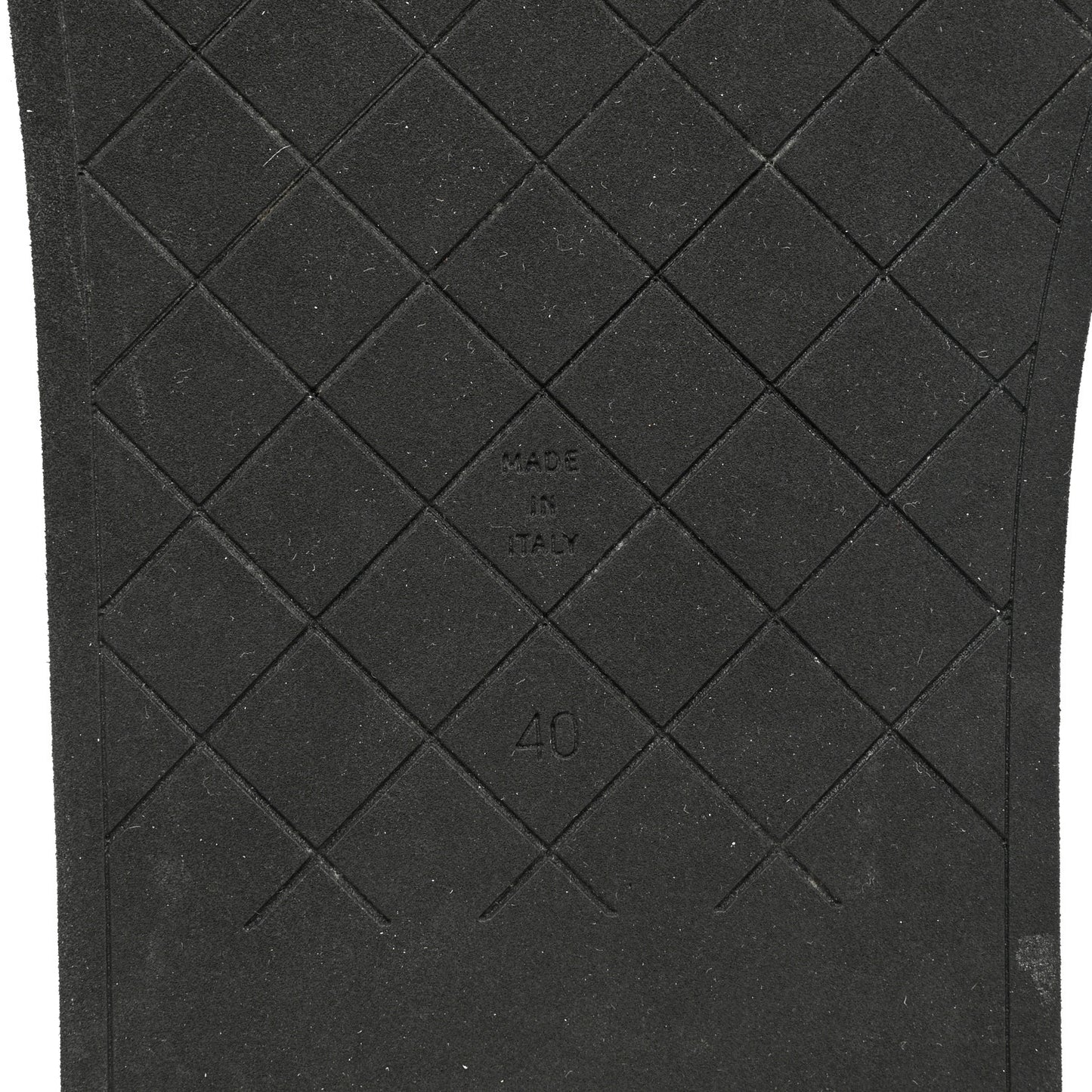 Lambskin Padded Pool Thong Sandals 40 Black