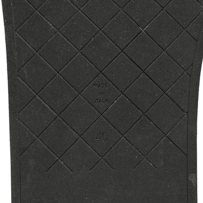 Chanel Lambskin Padded Pool Thong Sandals 40 Black 8 of 10