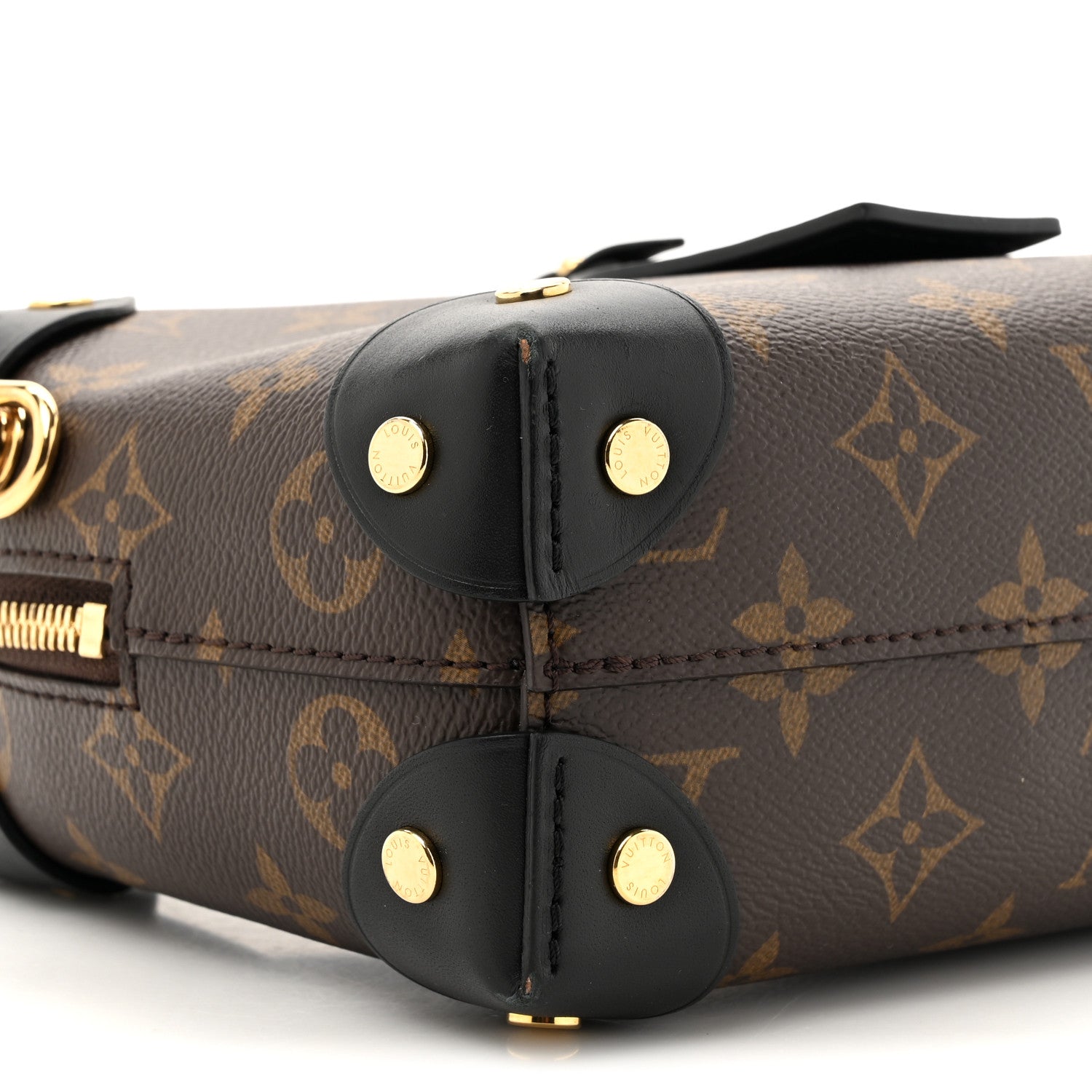 Louis Vuitton Monogram Petite Malle Souple Black 9 of 9