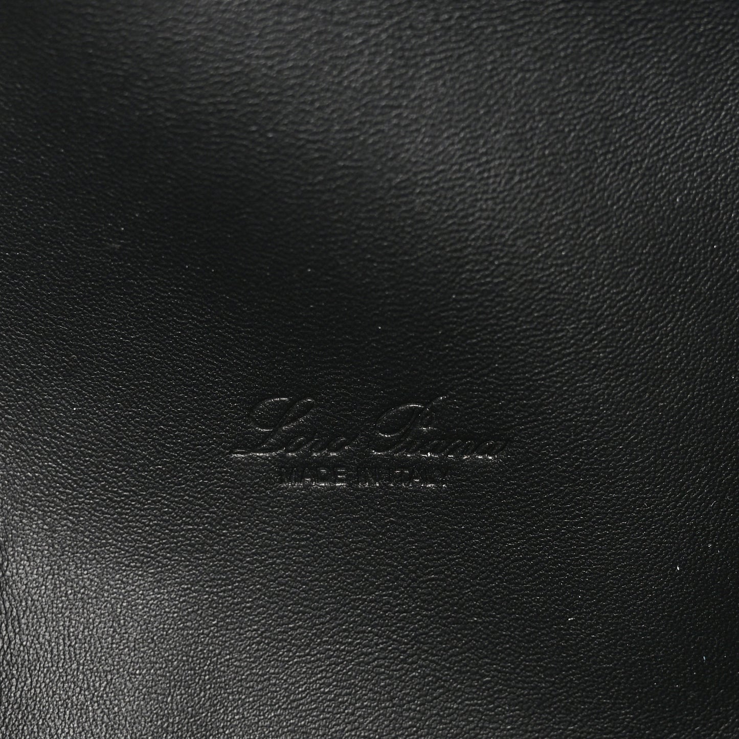 Grained Calfskin Extra Pocket Pouch L29 Black