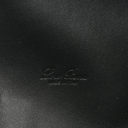 Loro Piana Grained Calfskin Extra Pocket Pouch L29 Black 6 of 9